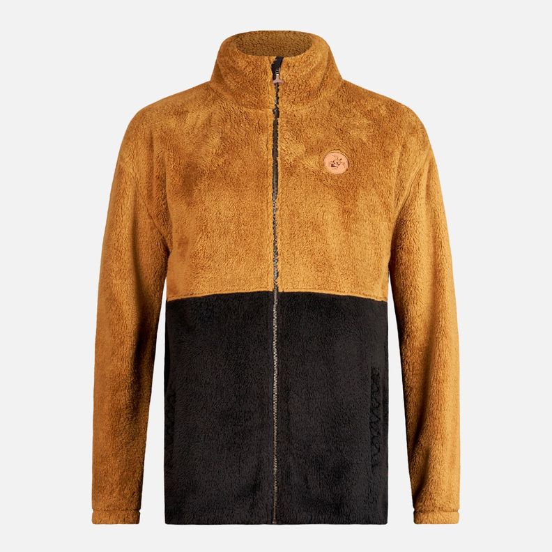 Chaqueta Hombre Caluro-sin Mostaza Oscuro Haka Honu-6