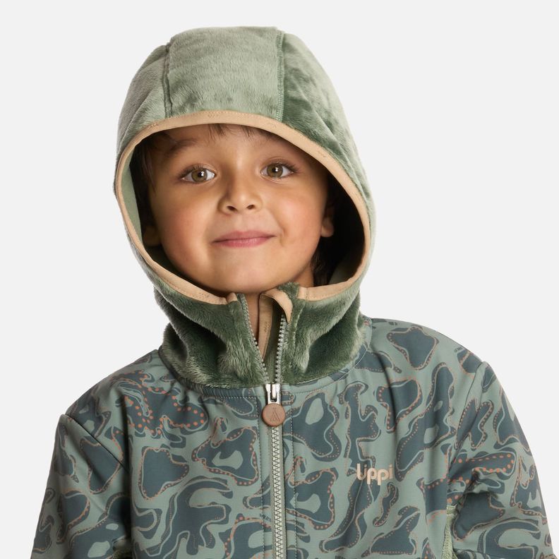 Polar Niño Grillo Therm-Pro Hoody Jade Oscuro Lippi I25-3