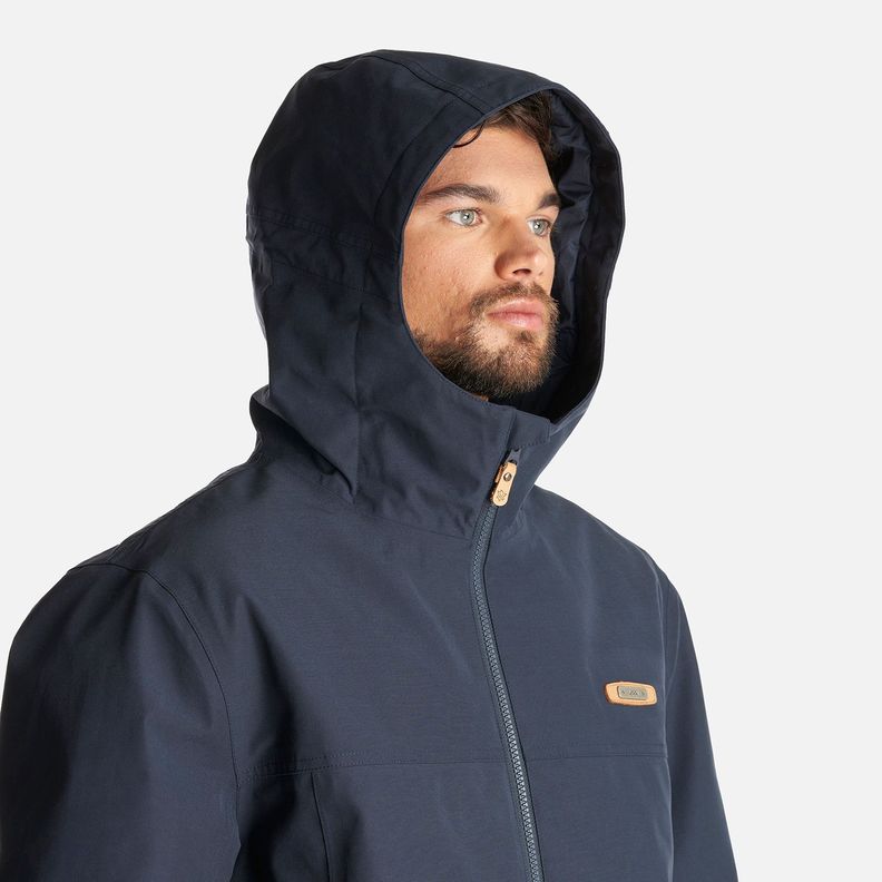 Chaqueta Hombre Citizen Warm B-Dry Hoody Jacket Azul Noche Lippi-5