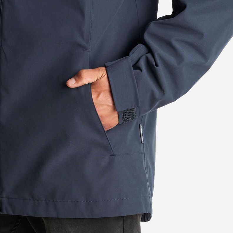 Chaqueta Hombre Citizen Warm B-Dry Hoody Jacket Azul Noche Lippi-6