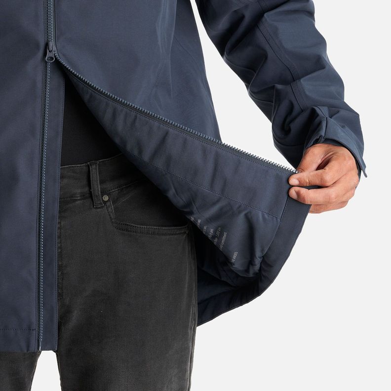 Chaqueta Hombre Citizen Warm B-Dry Hoody Jacket Azul Noche Lippi-7