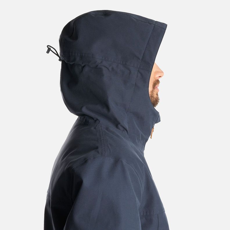 Chaqueta Hombre Citizen Warm B-Dry Hoody Jacket Azul Noche Lippi-8