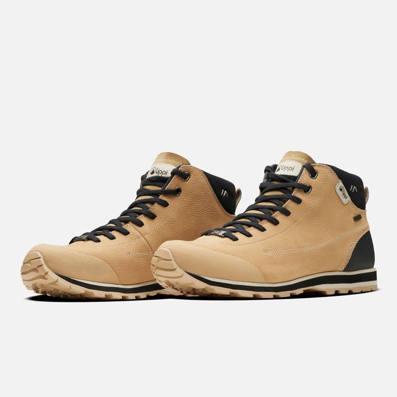 Botín Hombre Woods Mid Taupe Lippi-3