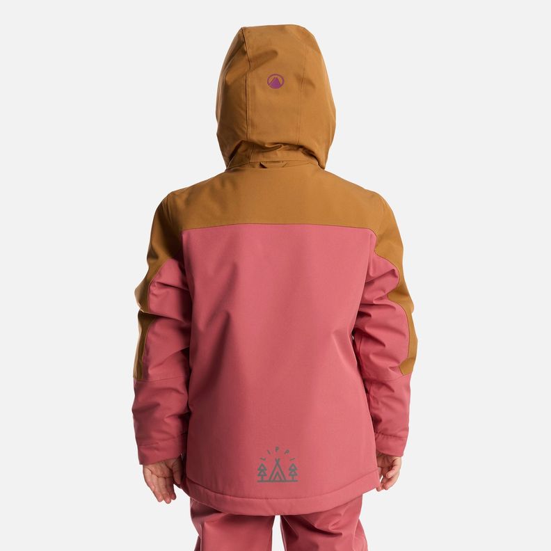 Chaqueta Niña Sierra Nevada B-Dry Steam-Pro Hoody Jacket Rosa Oscuro Lippi-3