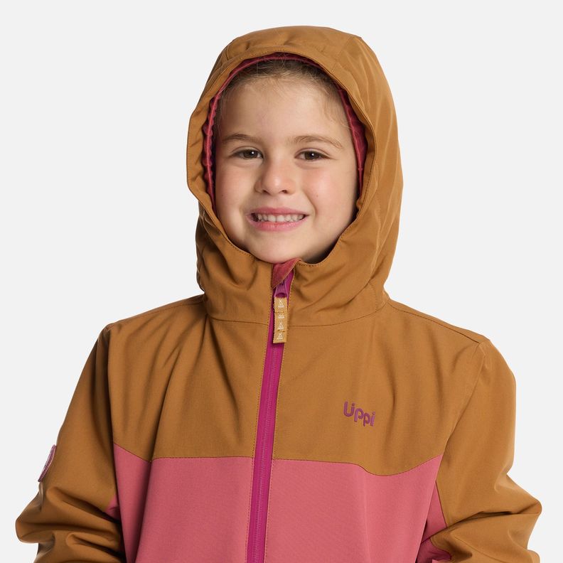 Chaqueta Niña Sierra Nevada B-Dry Steam-Pro Hoody Jacket Rosa Oscuro Lippi-4