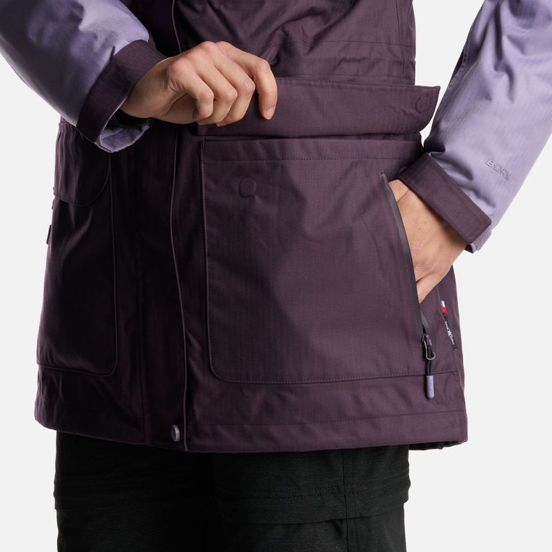 Chaqueta Mujer Perro Guapo Pro Malva Haka Honu-7