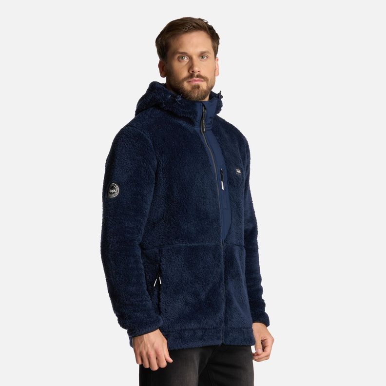 Polar Hombre Bear Shaggy-Pro Hoody Azul Marino Lippi I25-1