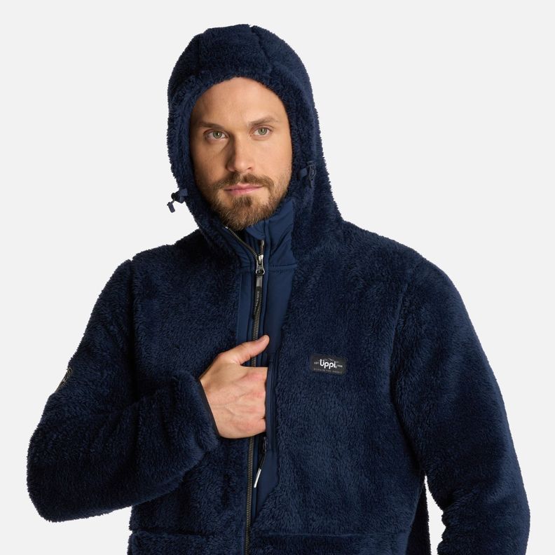 Polar Hombre Bear Shaggy-Pro Hoody Azul Marino Lippi I25-3