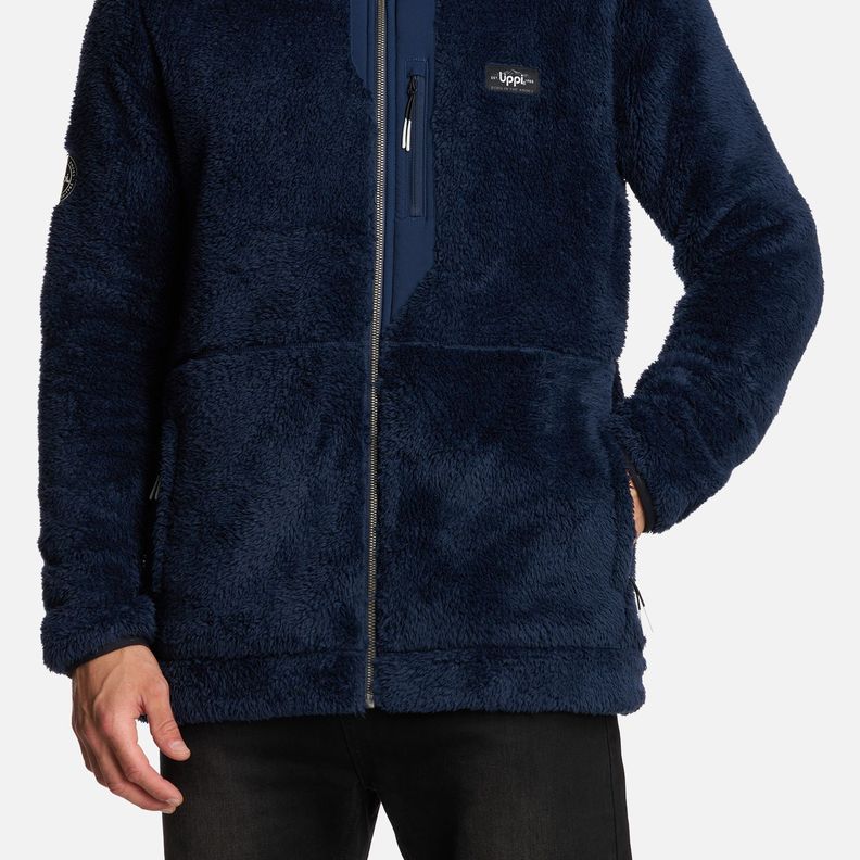 Polar Hombre Bear Shaggy-Pro Hoody Azul Marino Lippi I25-4
