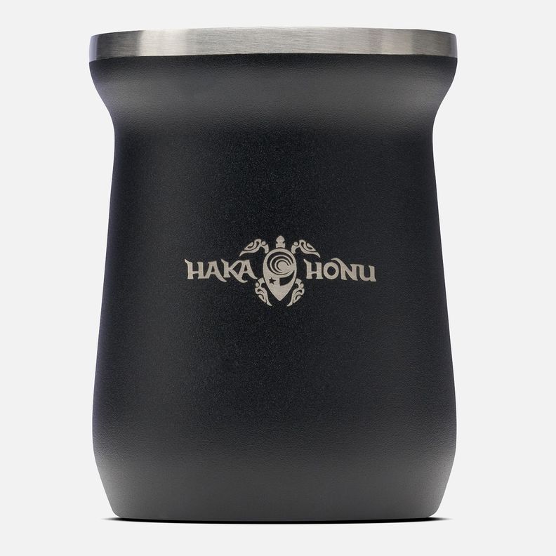 Tazón La Ultima Chupa del Mate Negro Haka Honu I25-2