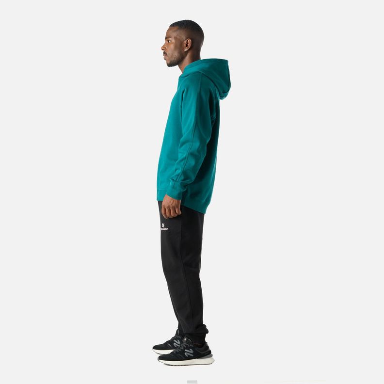 Polerón Hombre Cool Down Sweatshirt Hoody Petroleo Vulcano-2