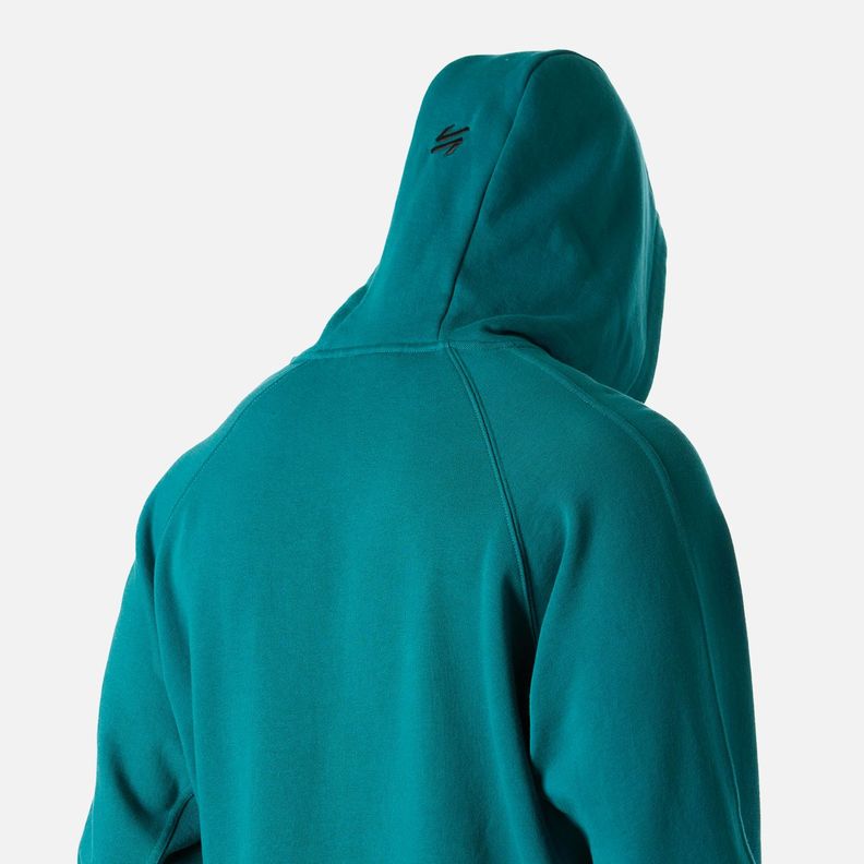 Polerón Hombre Cool Down Sweatshirt Hoody Petroleo Vulcano-5