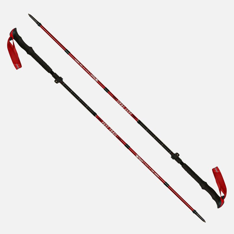 Bastones Fast Trail Duo Trekking Pole Rojo Lippi I25-0