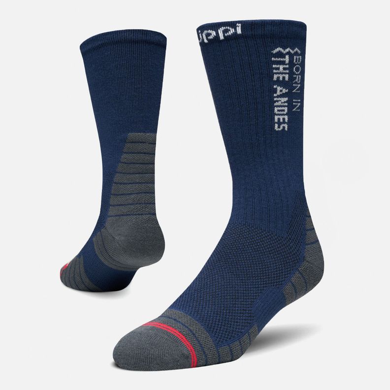 Calcetines Hombre Trekking Light Socks Azul Noche Lippi-0