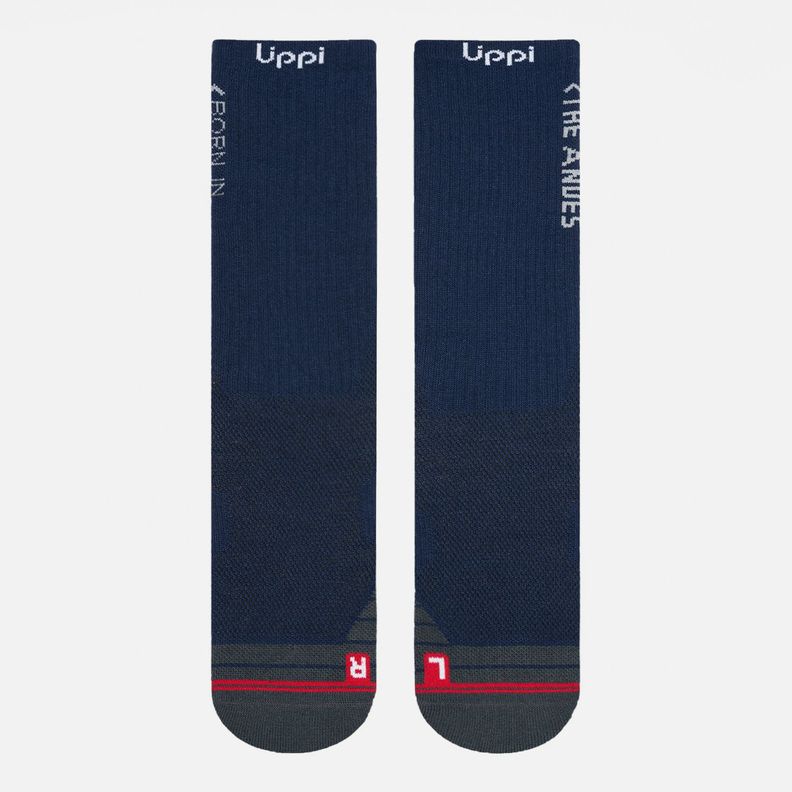 Calcetines Hombre Trekking Light Socks Azul Noche Lippi-1