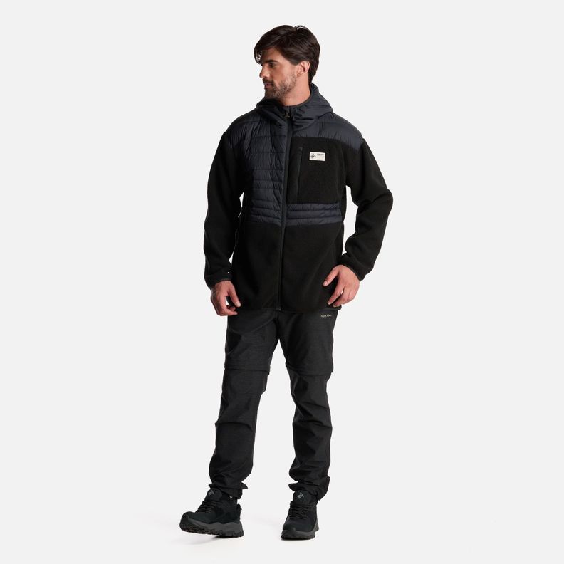 Poleron Hombre Ofri Negro Haka Honu-6