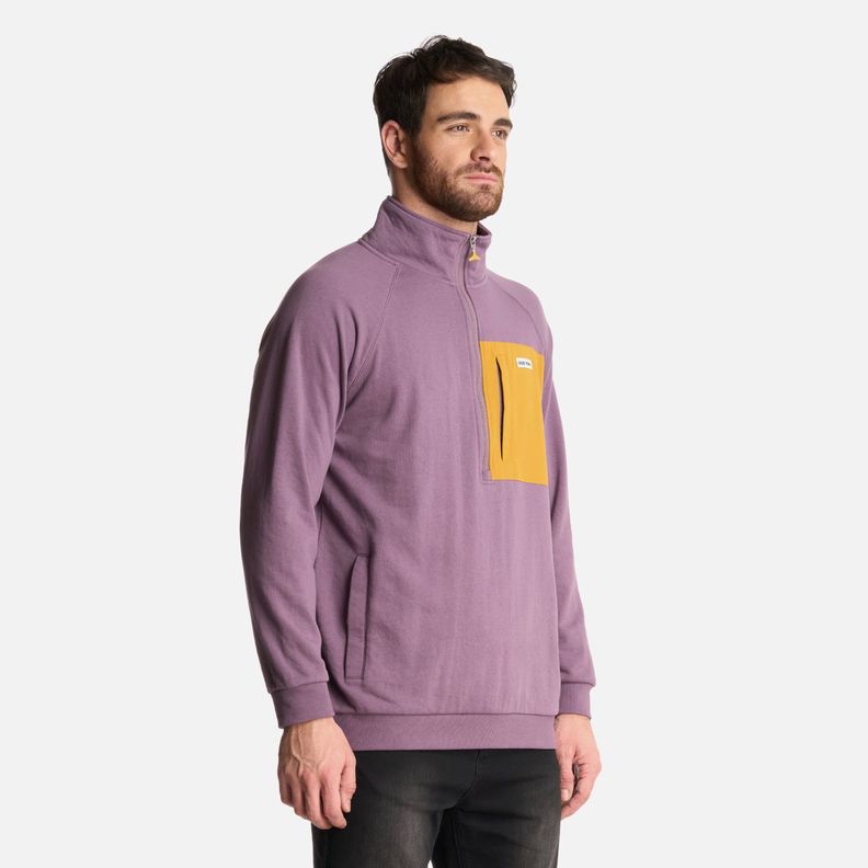 Polerón Hombre Sugar Daddy Morado Claro Haka Honu-1