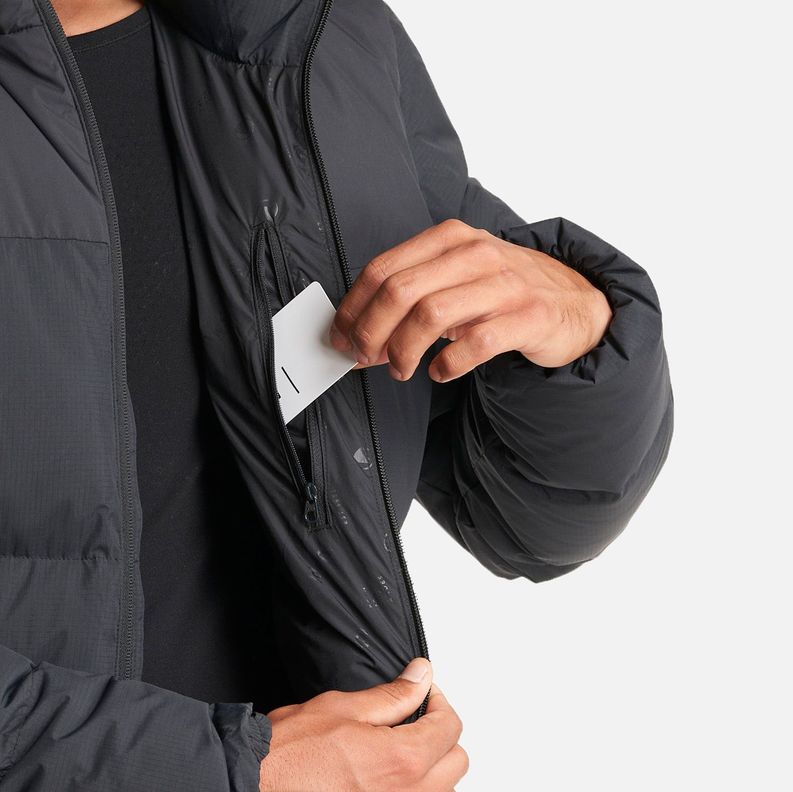 Chaqueta Hombre Urban Down Jacket Negro Lippi-6