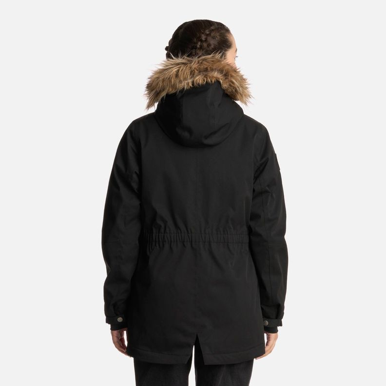 Chaqueta Teen Girl Roble B-Dry Hoody Jacket Negro Lippi I25-2