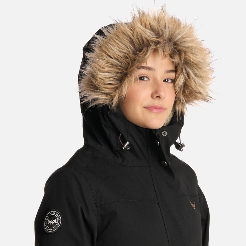 Chaqueta Teen Girl Roble B-Dry Hoody Jacket Negro Lippi I25-3