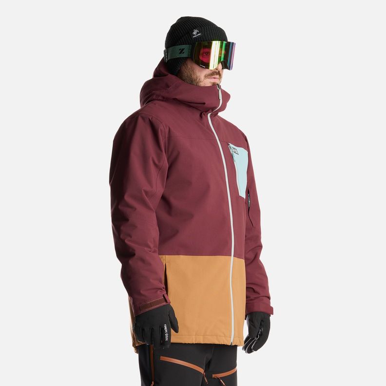 Chaqueta Hombre Yeti Burdeo Haka Honu I24-2