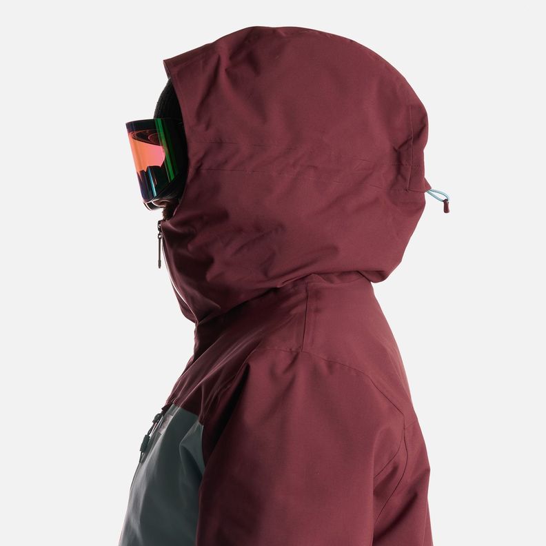 Chaqueta Hombre Yeti Burdeo Haka Honu I24-5