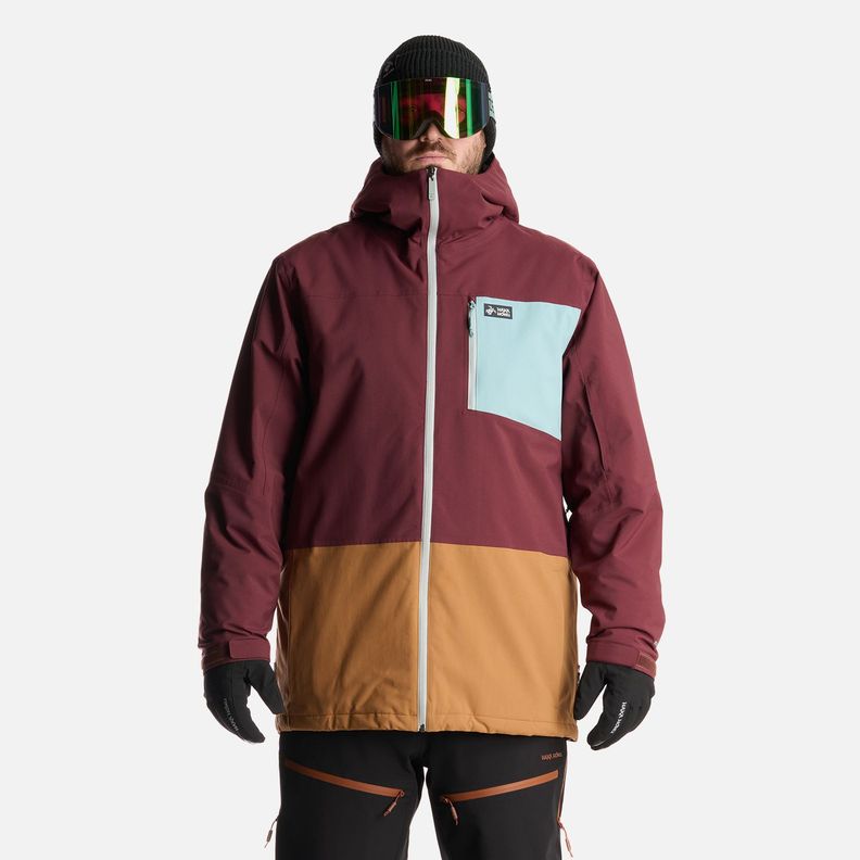 Chaqueta Hombre Yeti Burdeo Haka Honu I24-1