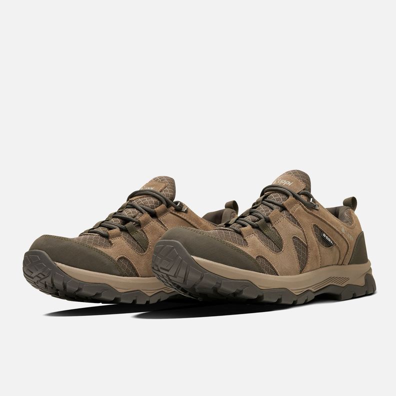 Zapato Hombre Tellus Low Taupe Oscuro Lippi-2