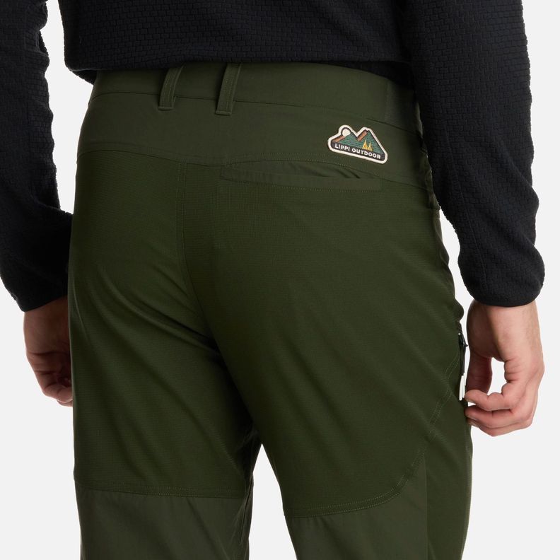 Pantalón Hombre Lennox Q-Dry Regular Fit Verde Lippi I25-6