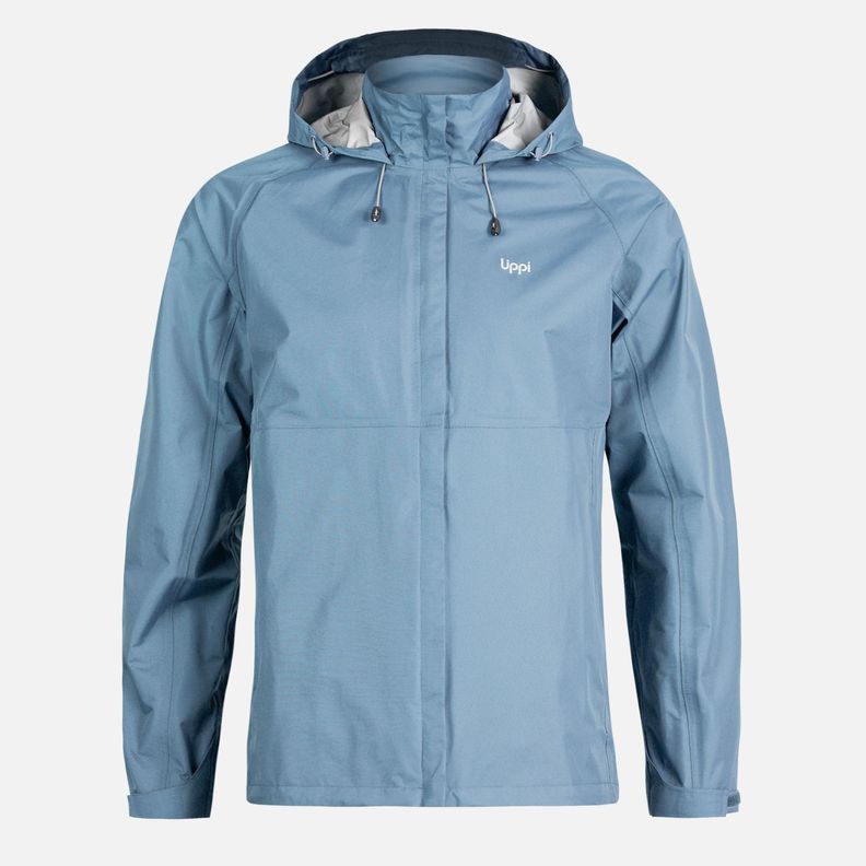 Chaqueta Hombre Alpine B-Dry Hoody Jacket Azul Piedra Lippi-0