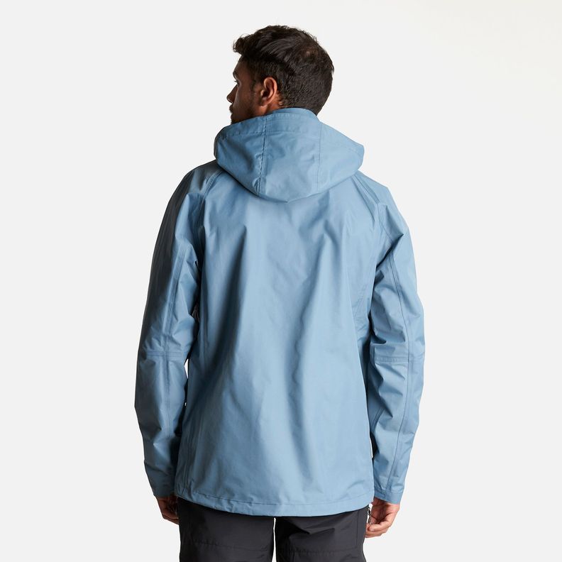 Chaqueta Hombre Alpine B-Dry Hoody Jacket Azul Piedra Lippi-3