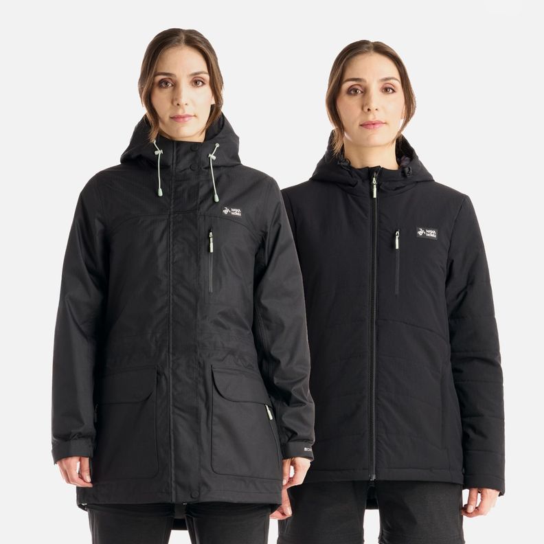 Chaqueta Mujer Perro Guapo Pro Negro Haka Honu I25-0