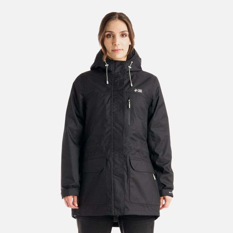 Chaqueta Mujer Perro Guapo Pro Negro Haka Honu I25-1