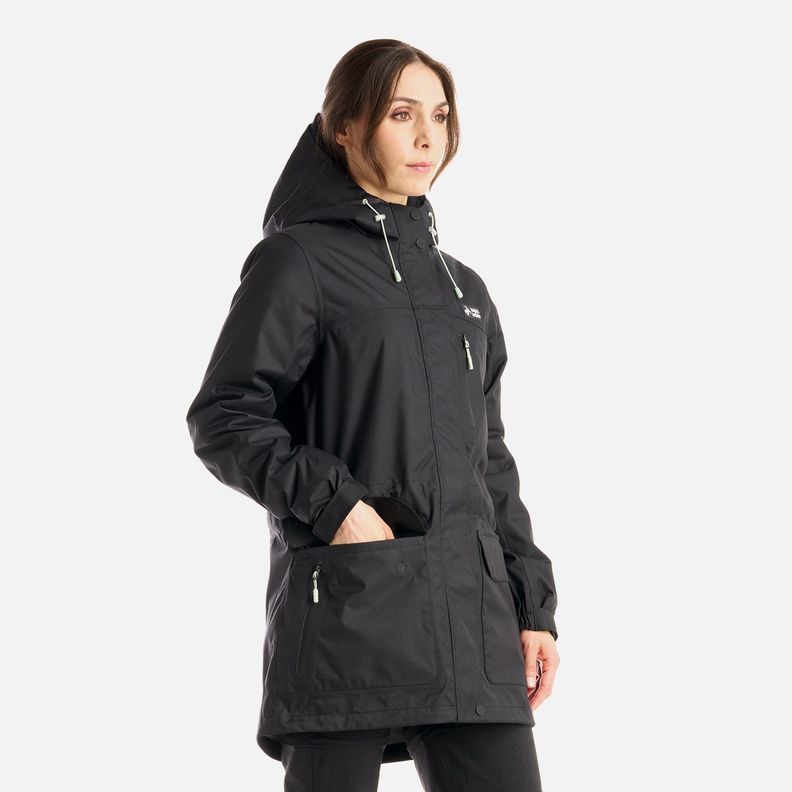 Chaqueta Mujer Perro Guapo Pro Negro Haka Honu I25-2