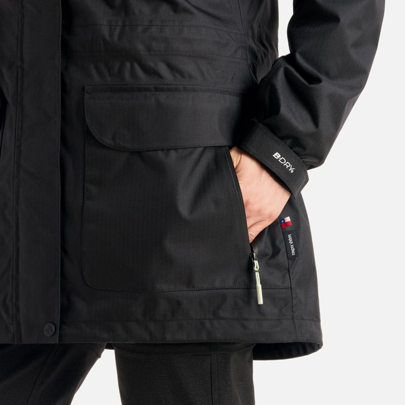 Chaqueta Mujer Perro Guapo Pro Negro Haka Honu I25-6