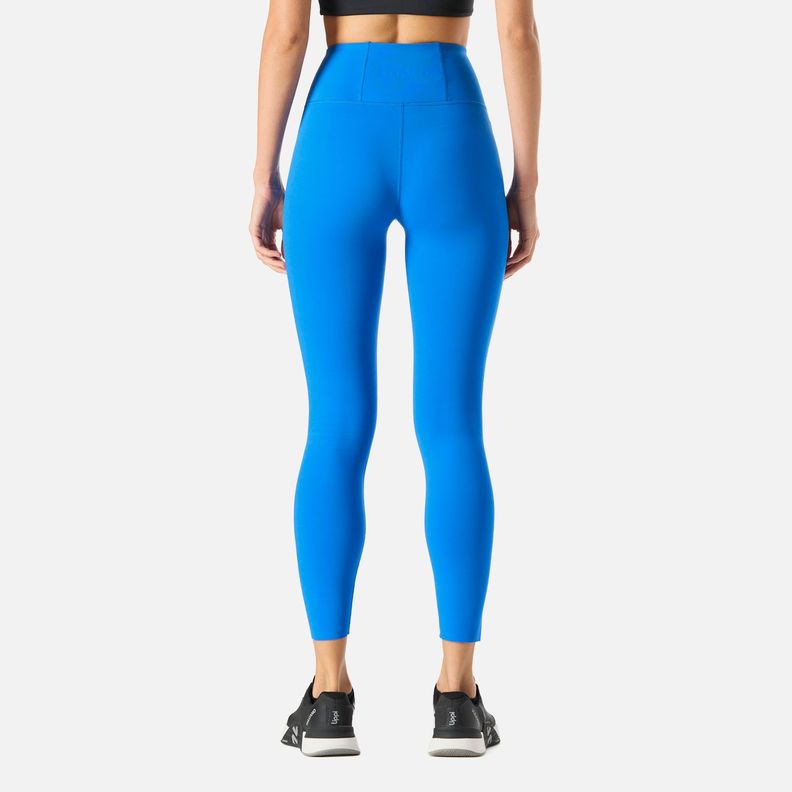 Calza Mujer Tempo 7/8 Super High Rise Leggins Azul Vulcano-3