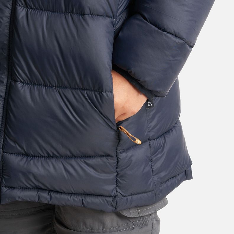 Chaqueta Niña All Winter Steam-Pro Hoody Jacket Azul Marino Lippi I23-5