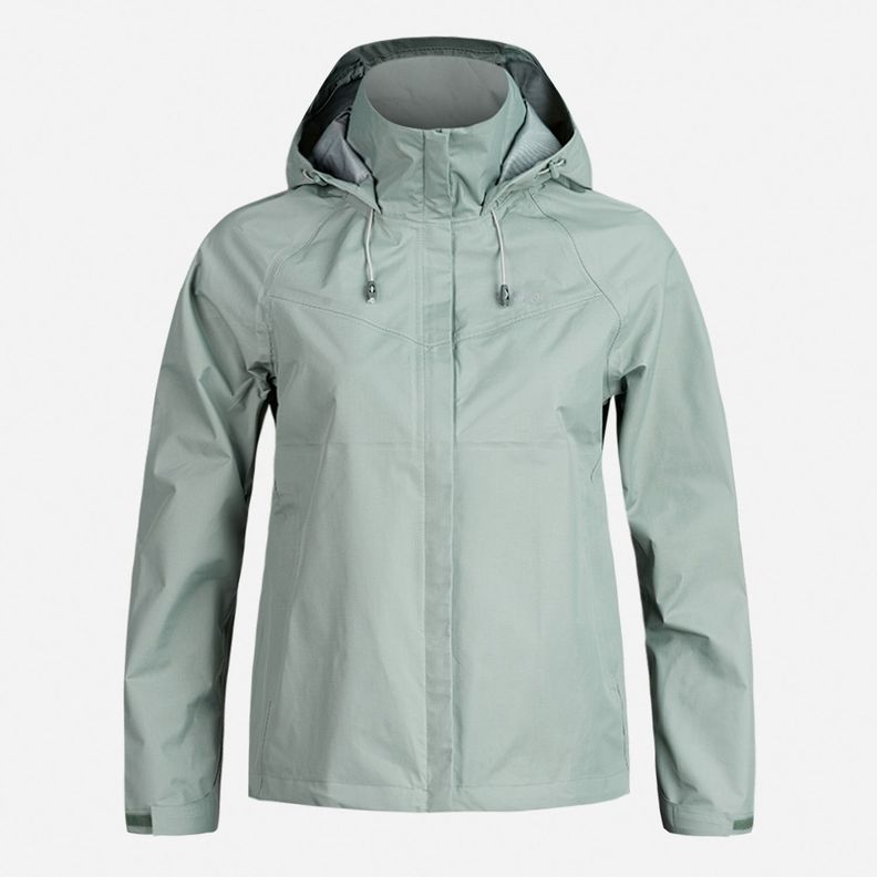 Chaqueta Mujer Alpine B-Dry Hoody Jacket Jade Lippi-0