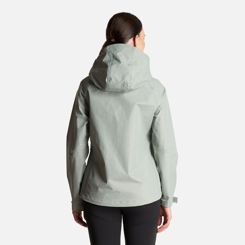 Chaqueta Mujer Alpine B-Dry Hoody Jacket Jade Lippi-3