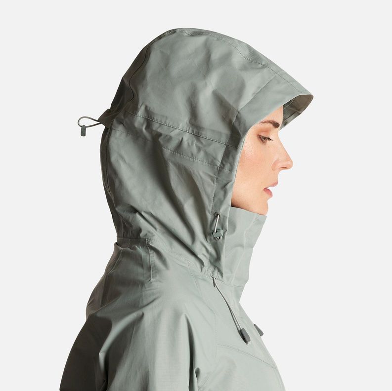 Chaqueta Mujer Alpine B-Dry Hoody Jacket Jade Lippi-5