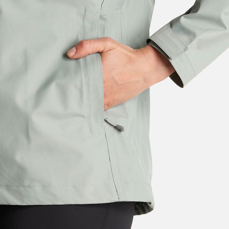 Chaqueta Mujer Alpine B-Dry Hoody Jacket Jade Lippi-6