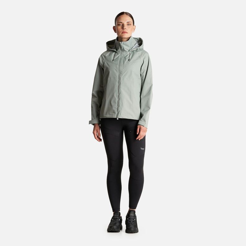 Chaqueta Mujer Alpine B-Dry Hoody Jacket Jade Lippi-9