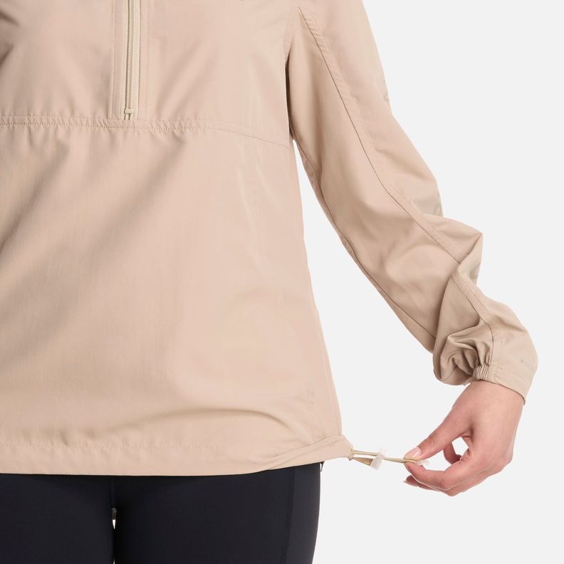 Chaqueta Mujer Nightfall WindBreaker 1/4 Zip Arena Lippi-5