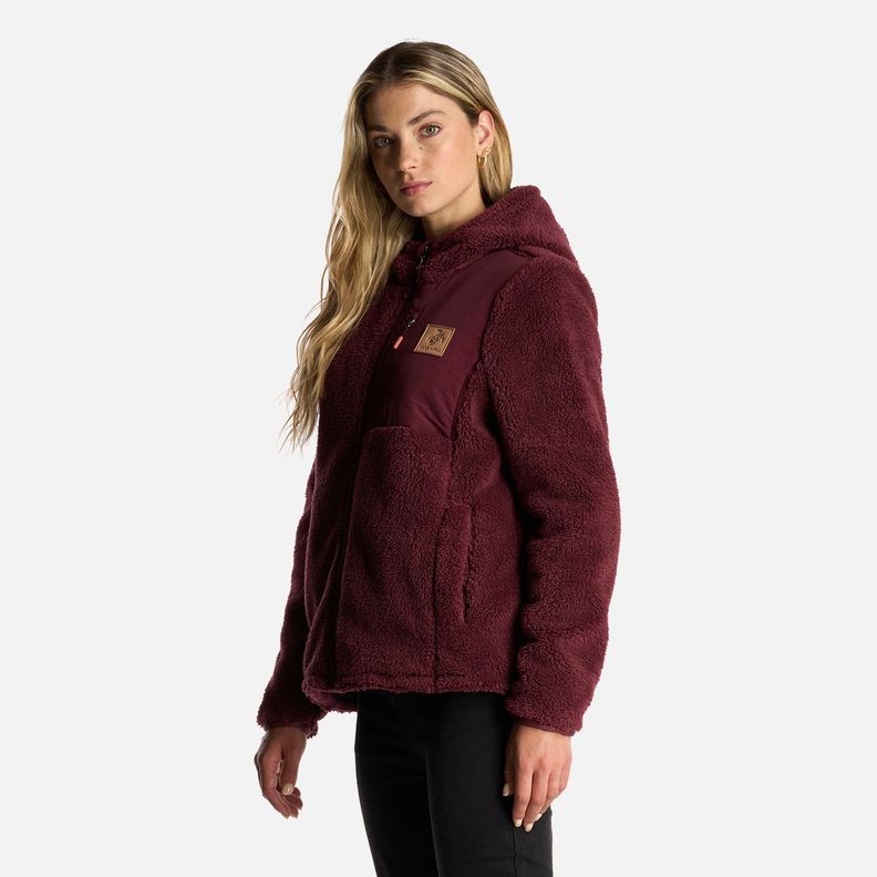 Chaqueta Mujer Bi-Polar Burdeo Haka Honu I24-2