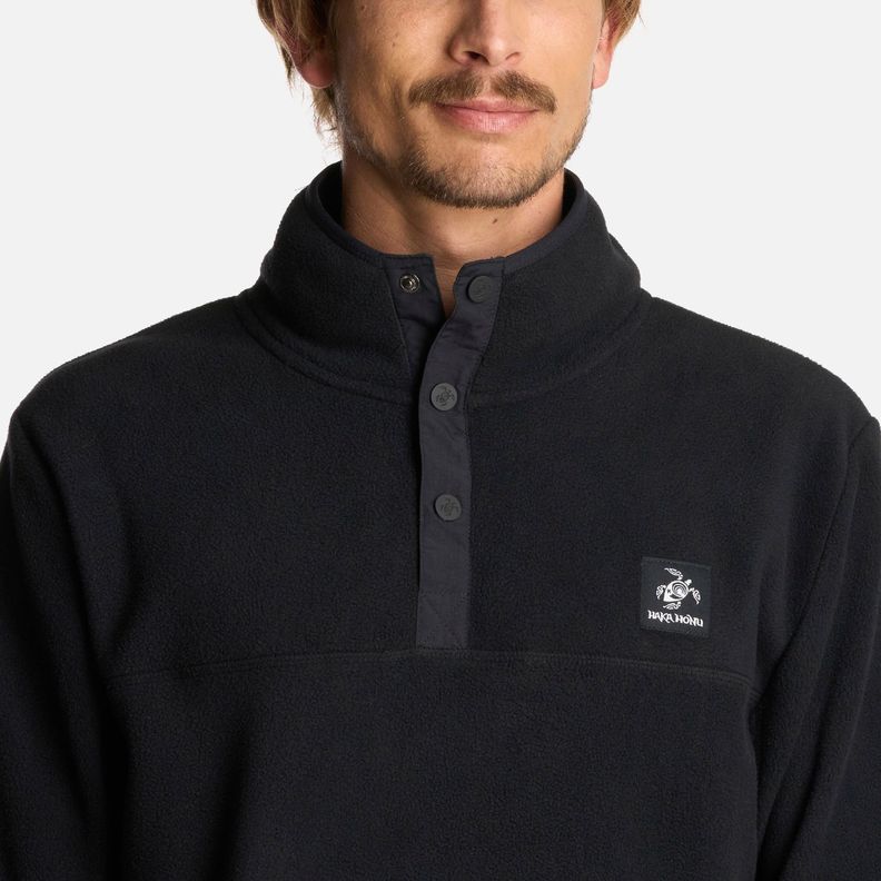 Polerón Hombre Tokerau Negro Haka Honu I25-3