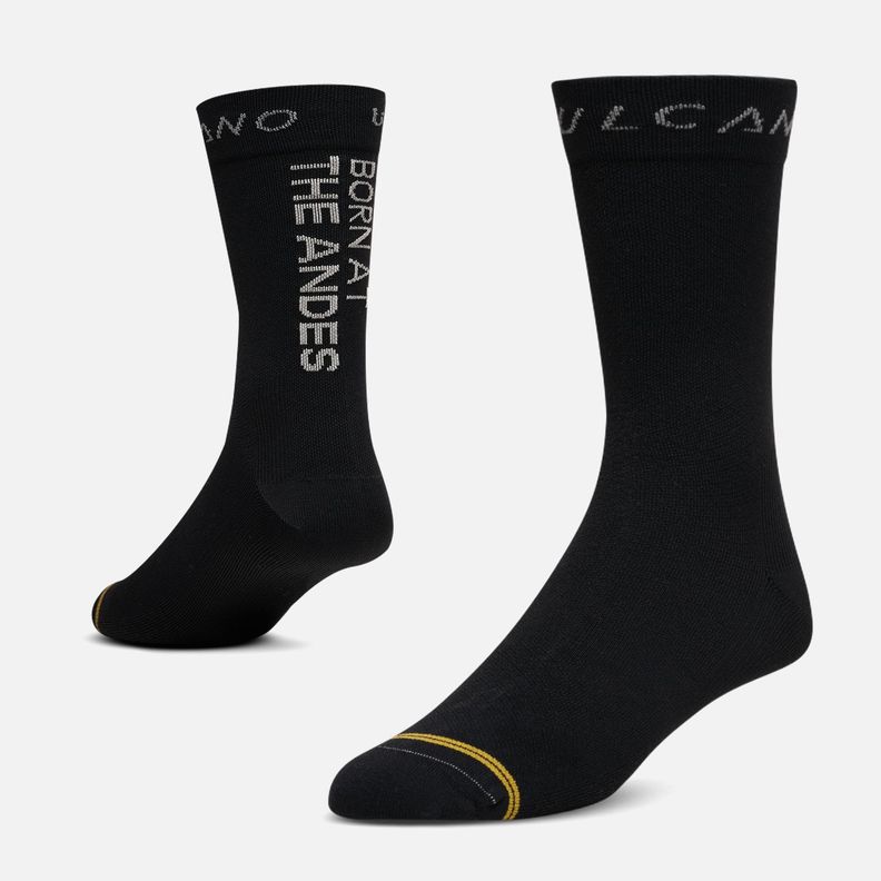 Calcetin Unisex Vulcano Bike Socks Negro Lippi-0