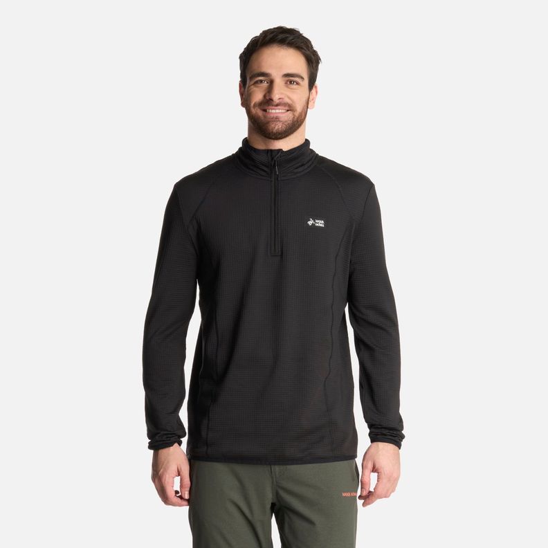 Polerón Hombre Taina Negro Haka Honu V25-0