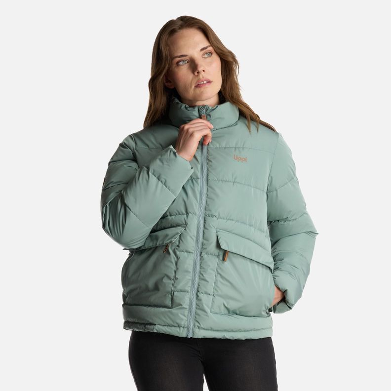 Chaqueta Mujer Kobuk Steam Pro Jacket Jade Oscuro Lippi-1