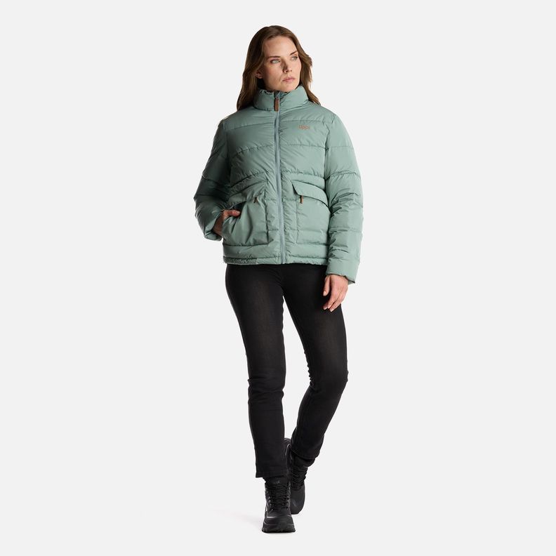 Chaqueta Mujer Kobuk Steam Pro Jacket Jade Oscuro Lippi-8