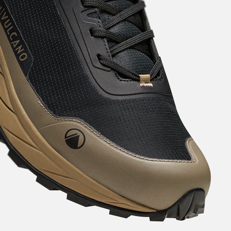 Zapatilla Hombre Kronos Negro / Taupe Lippi I25-6